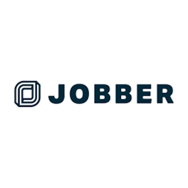 Jobber logo with bold font